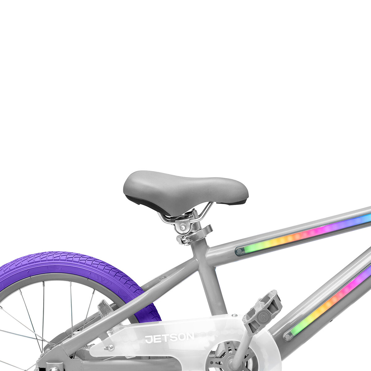 Jetson JLR M Light Up Bike 16in, GREY/PURPLE