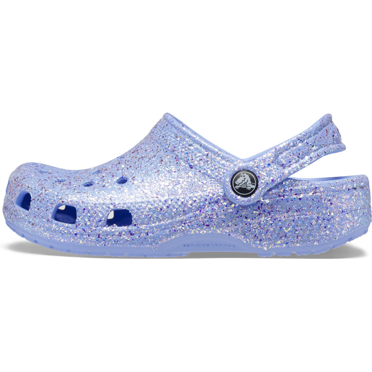 Crocs Youth Classic Glitter Moon Clogs