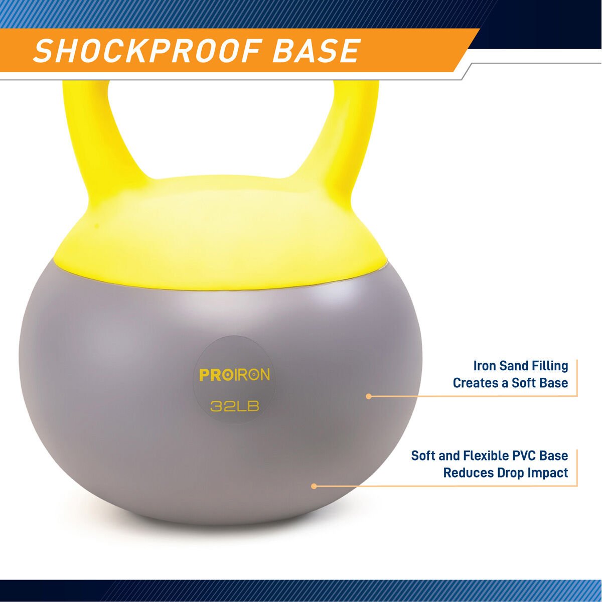 Proiron 32 lb. Soft Kettlebell