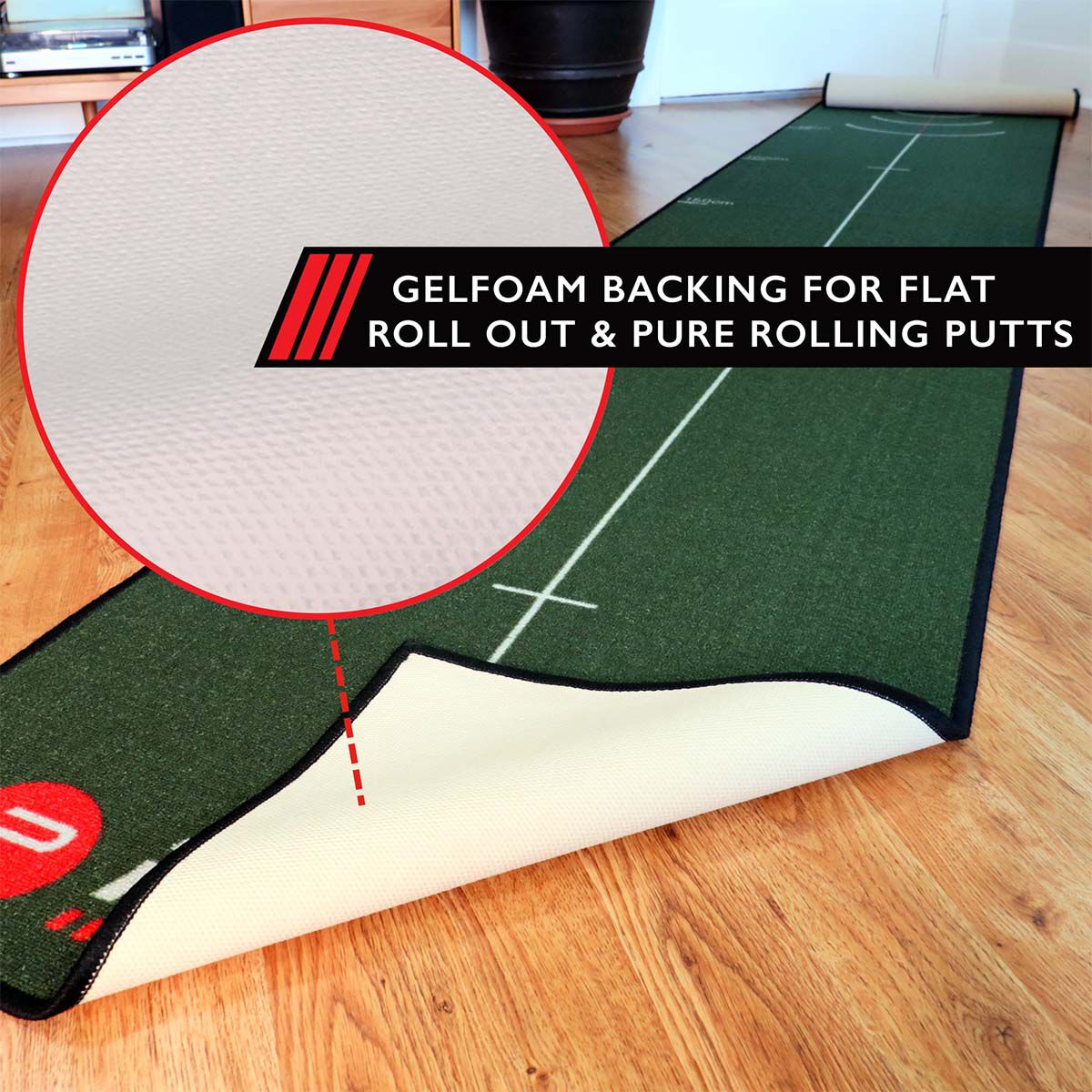 Pure2improve Birdie Drill Golf Putting Mat