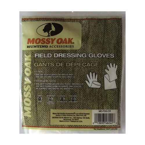 Mossy Oak Field Dressing Shoulder Length Gloves 2 Pack