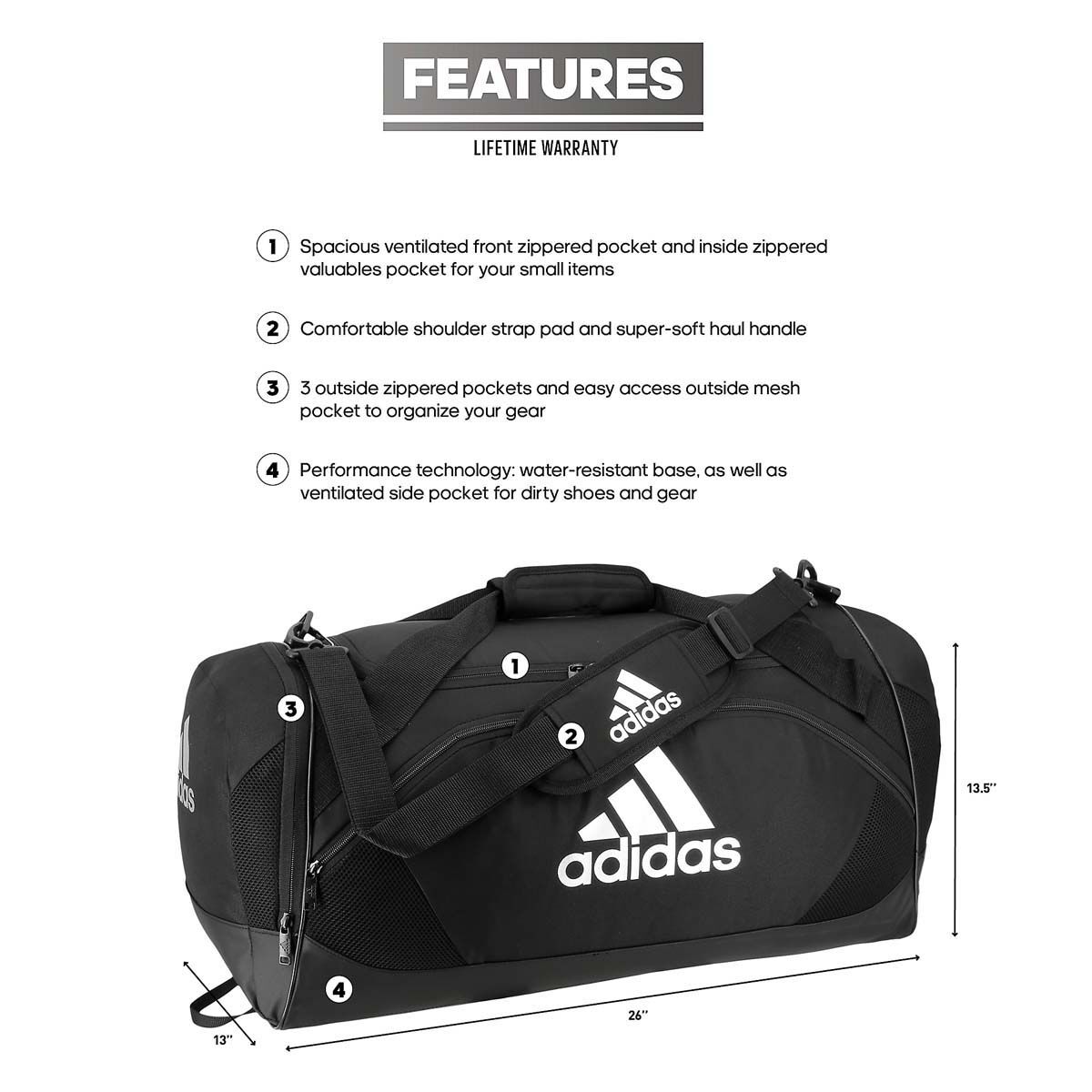 adidas Adidas Team Issue II Medium Duffel