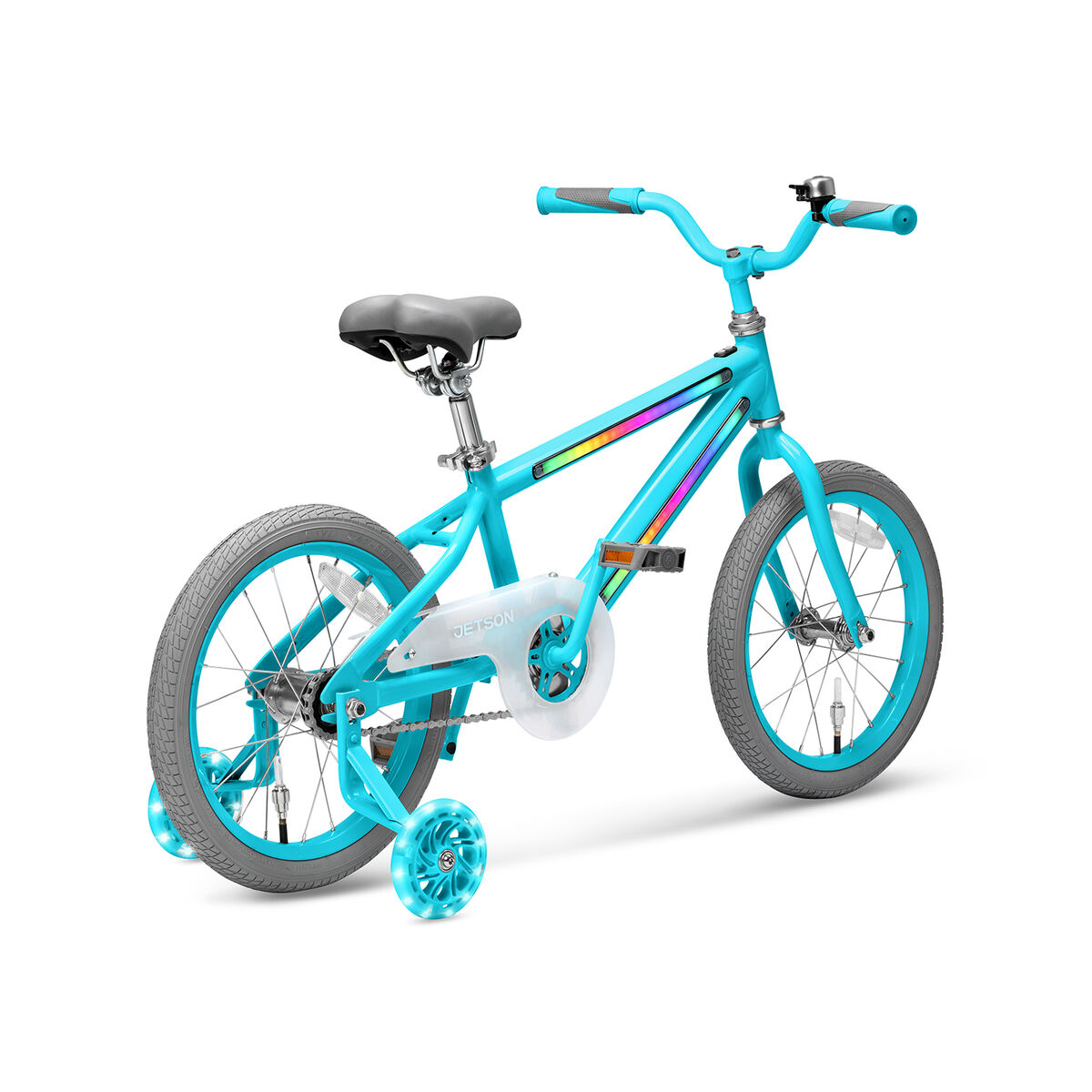 Jetson JLR M Light Up Bike 16in, Blue/Grey