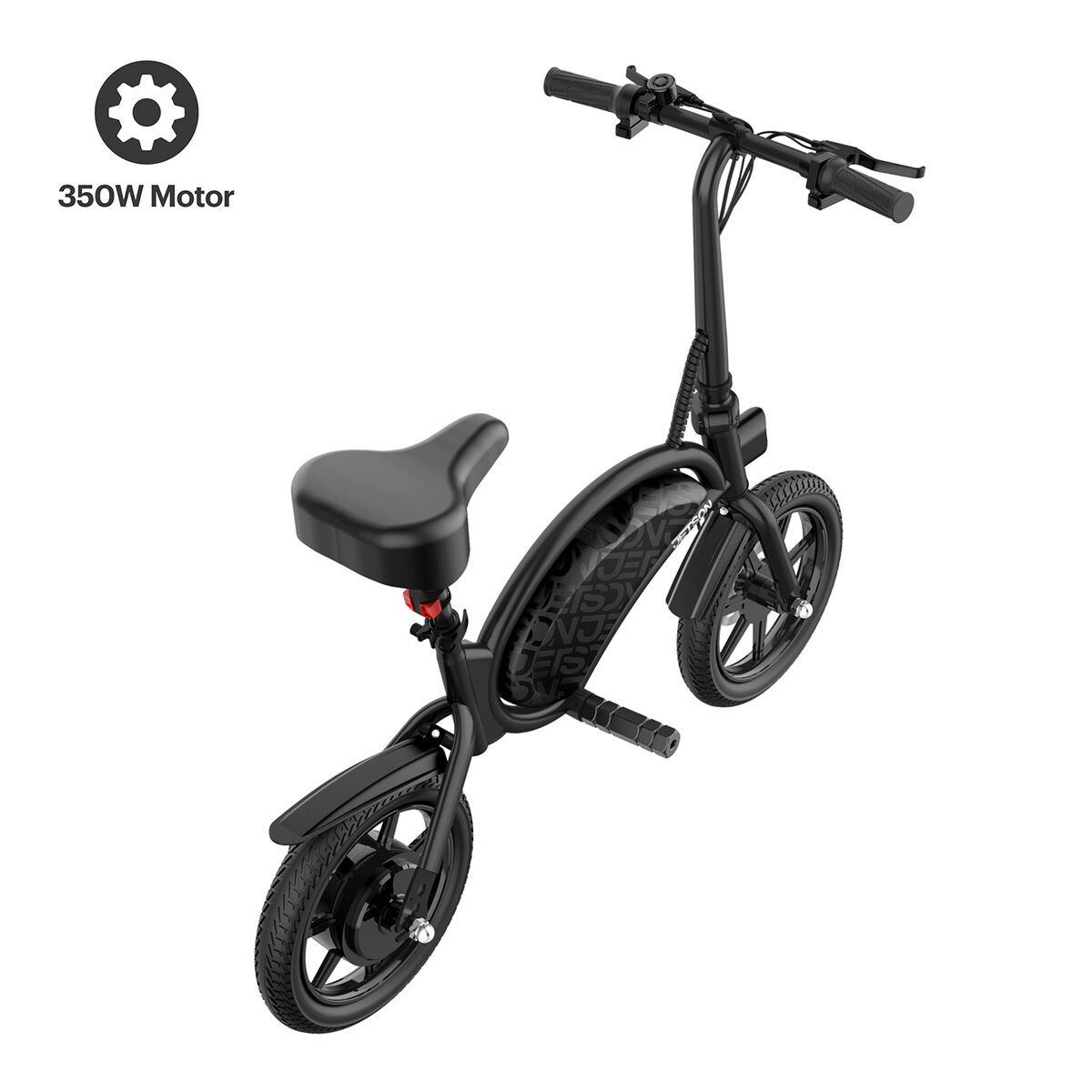 Jetson Bolt-Up 14" Electric Ride On, Black