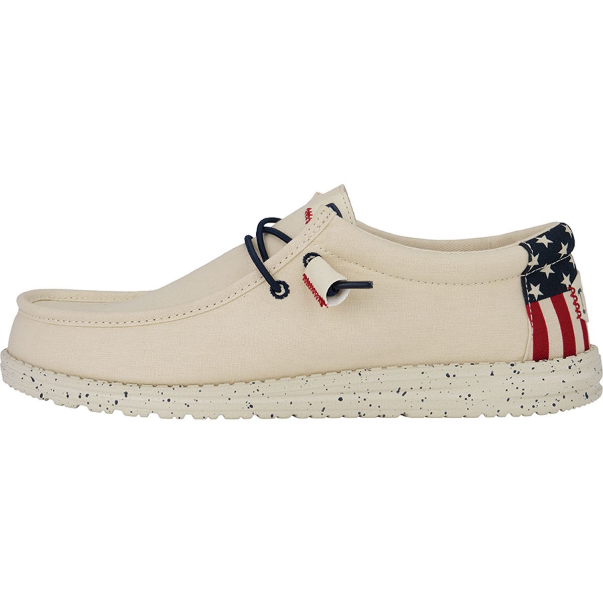 HeyDude Wally Americana Off White