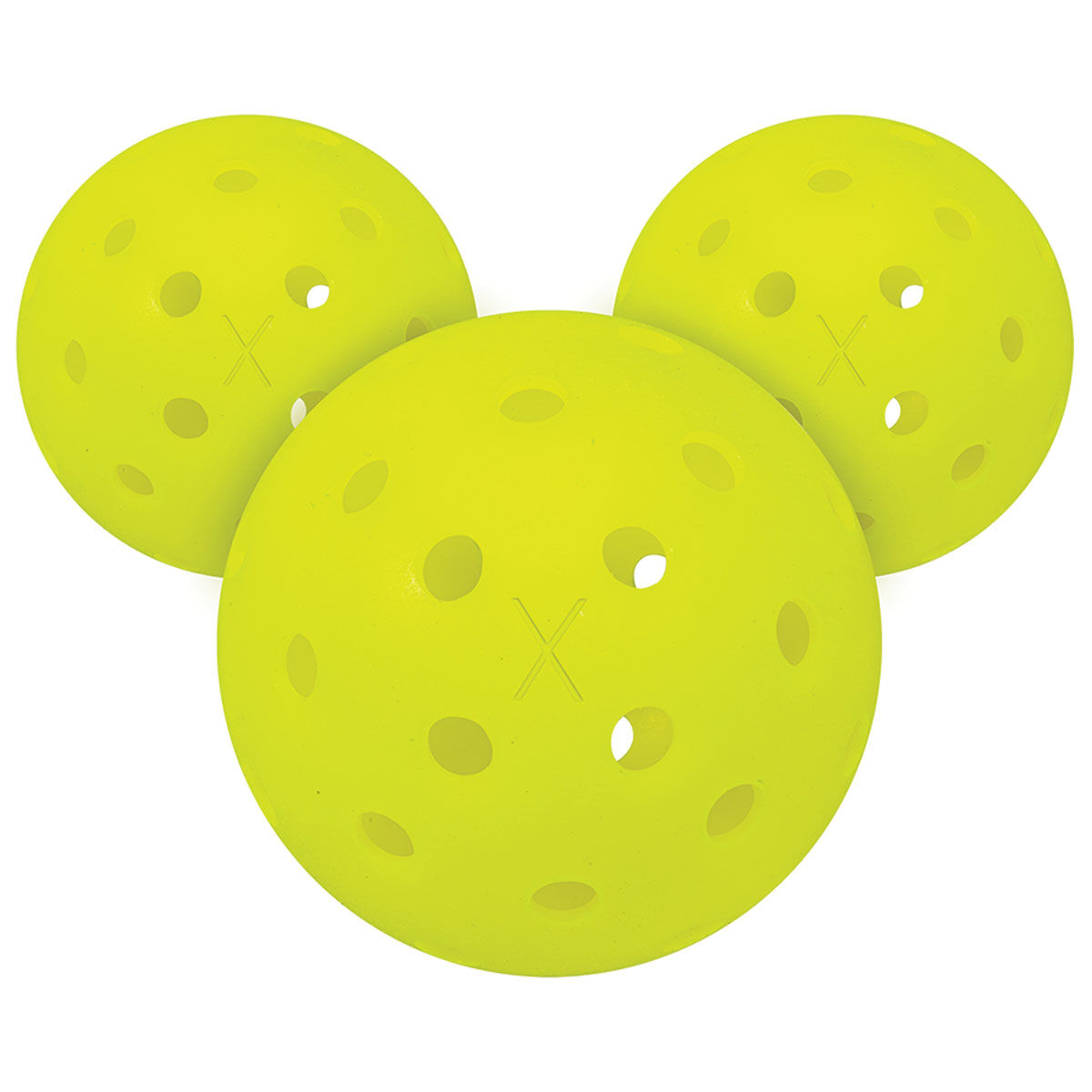 Franklin 3 Pack X-40 Outdoor Pickleballs