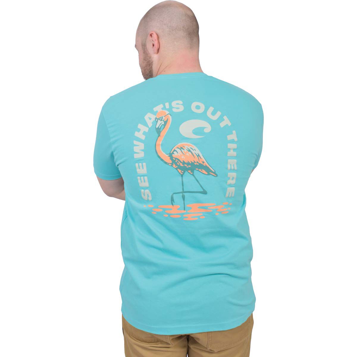 Costa Men's Flamingo Tee