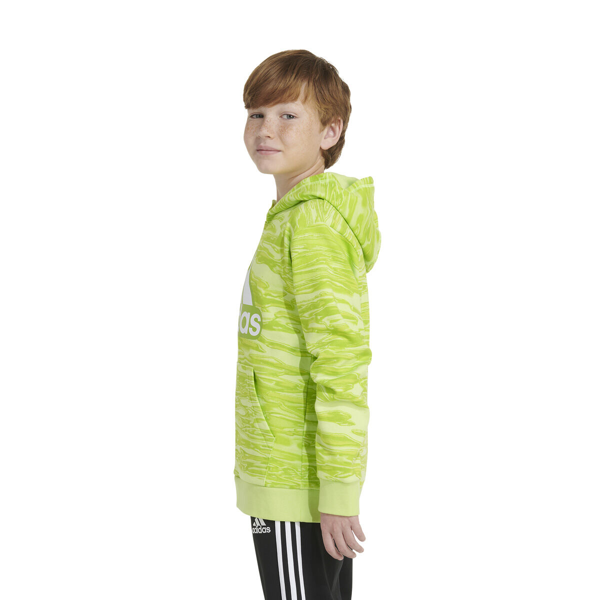 adidas Boys' AOP Liquid Camo Pullover Hoodie