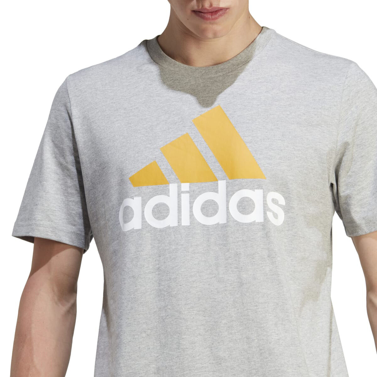 adidas Men's Short Sleeve Big Logo Tee