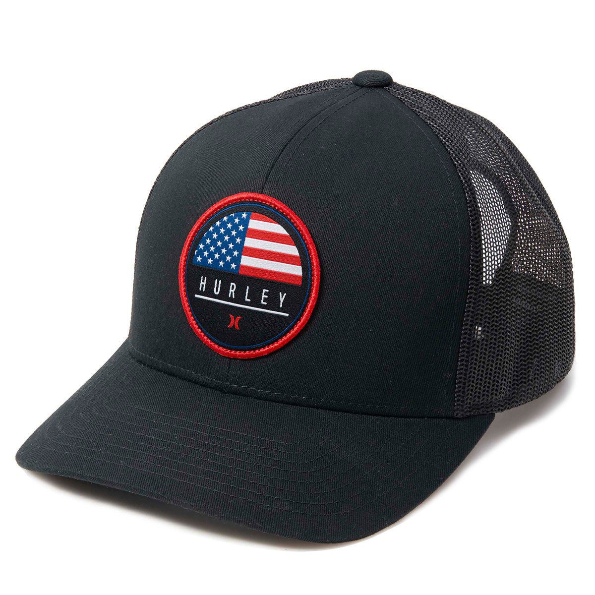 Hurley Men's USA Destination Trucker Hat