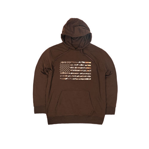 Realtree Men's RealTree Camo Flag Hoodie