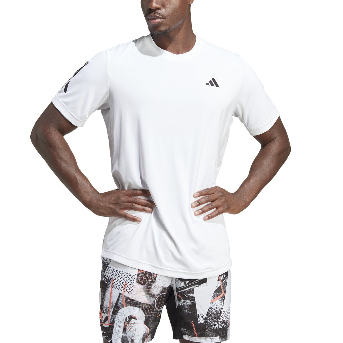 adidas Men's Club 3-Stripes Tennis Tee