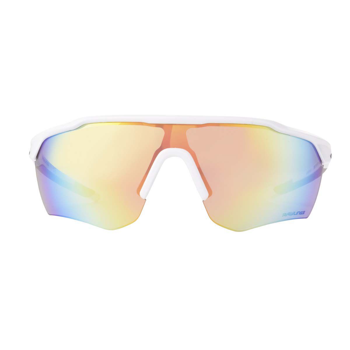 Rawlings Youth Youth White Orange Mirror Shutout Sunglasses