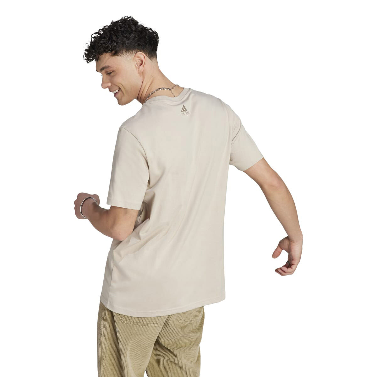 adidas Men's Short Sleeve Big Logo Tee