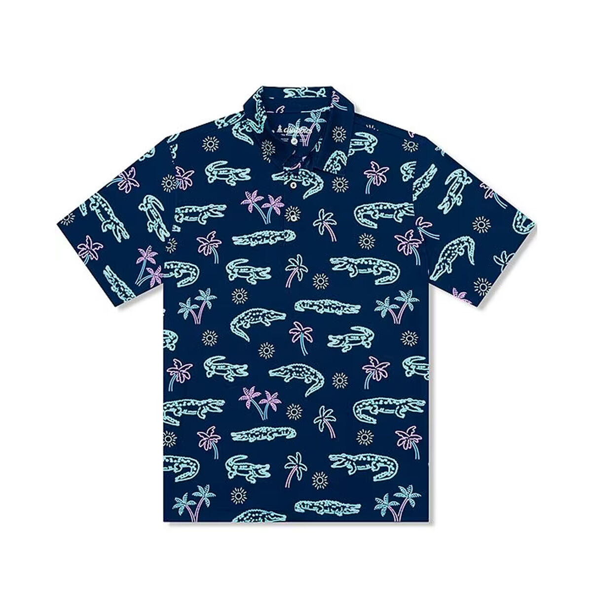 Chubbies Men's  Neon Glade (Performance Polo)