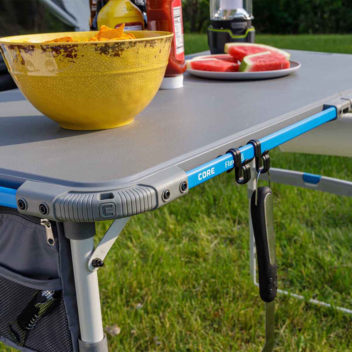 Core Equipment 4 Ft. Outdoor Table - With Flexrail