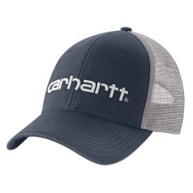 Carhartt Men's Canvas Mesh-Back Logo Graphic Cap