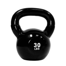 TKO 30lb Vinyl Dipped Kettlebell