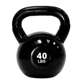 TKO 40lb Vinyl Dipped Kettlebell