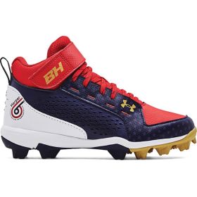 Under Armour Youth Harper 6 Mid RM Baseball Cleats