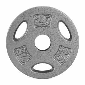 Cap 2.5 lb. Gray Plate Pack- Set of 4