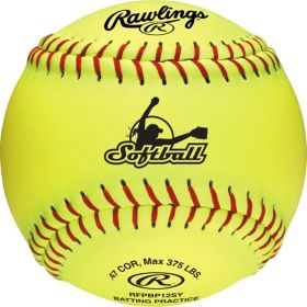 Rawlings 6-Pack 12" 14u College/High School/ Travel Fastpitch Softballs