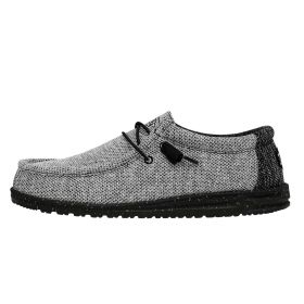 HeyDude Men's Wally Stretch Poly Dark Web Shoes