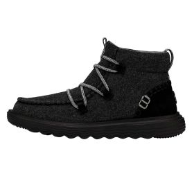 HeyDude Women's Reyes Boot Black/Black Shoes