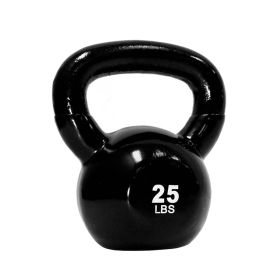 TKO 25lb Vinyl Dipped Kettlebell