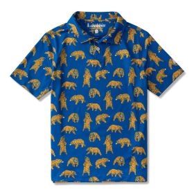 Chubbies Men's Beary Blue (Youth Performance Polo)