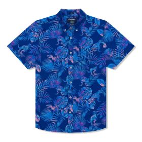Chubbies Men's  Prehistoric Blue (Performance Friday Shirt)
