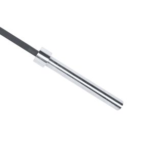 Cap 86" Black Solid Olympic Bar