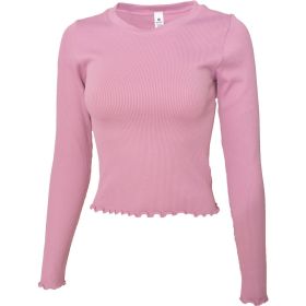 90 Degree Women's Long Sleeve Crop Tee