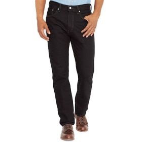 Levi's Men's 505 Black Wash Straight Fit Jean