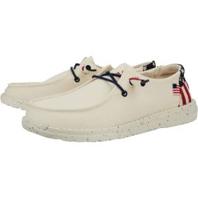 HeyDude Wendy Americana Off White