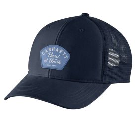 Carhartt Men's Canvas Mesh-Back Work Patch Cap