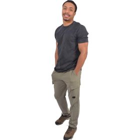Bison Ridge Men's Acid Wash Sequoia Short Sleeve T-Shirt