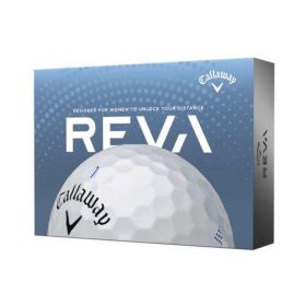 Callaway Golf 2023 Reva Lady White Golf Balls 12 Pack