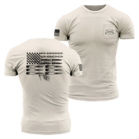 Grunt Style Men's Ammo Flag Pocket Tee