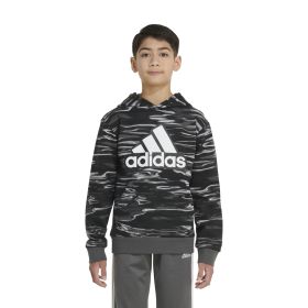 adidas Boys' AOP Liquid Camo Pullover Hoodie