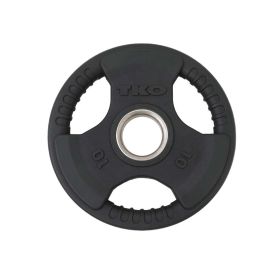 TKO Olympic 10lb PVC Tri Grip Plate