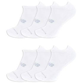 New Balance 6 Pack Cushioned No Show Socks