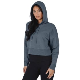 90 Degree Lux Crop Fleece Hoodie