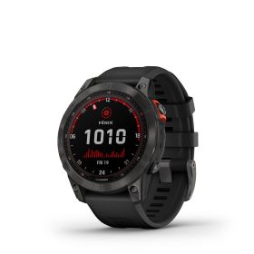 Garmin f?nix® 7 Solar, Slate Gray with Black Band