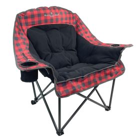 Black Sierra Comfort Cloud Padded Chair