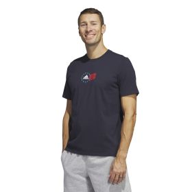 adidas Men's American Badge Of Sport Graphic Tee