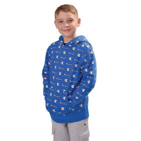 Champion Boys' All Over Print Logo Hoody