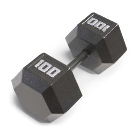 Marcy 100lb Cast Iron Hex Dumbbell