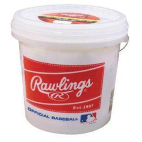 Rawlings 2DZ 8u Baseballs with Bucket