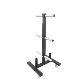 TKO Bumper Plate Rack w/Wheels